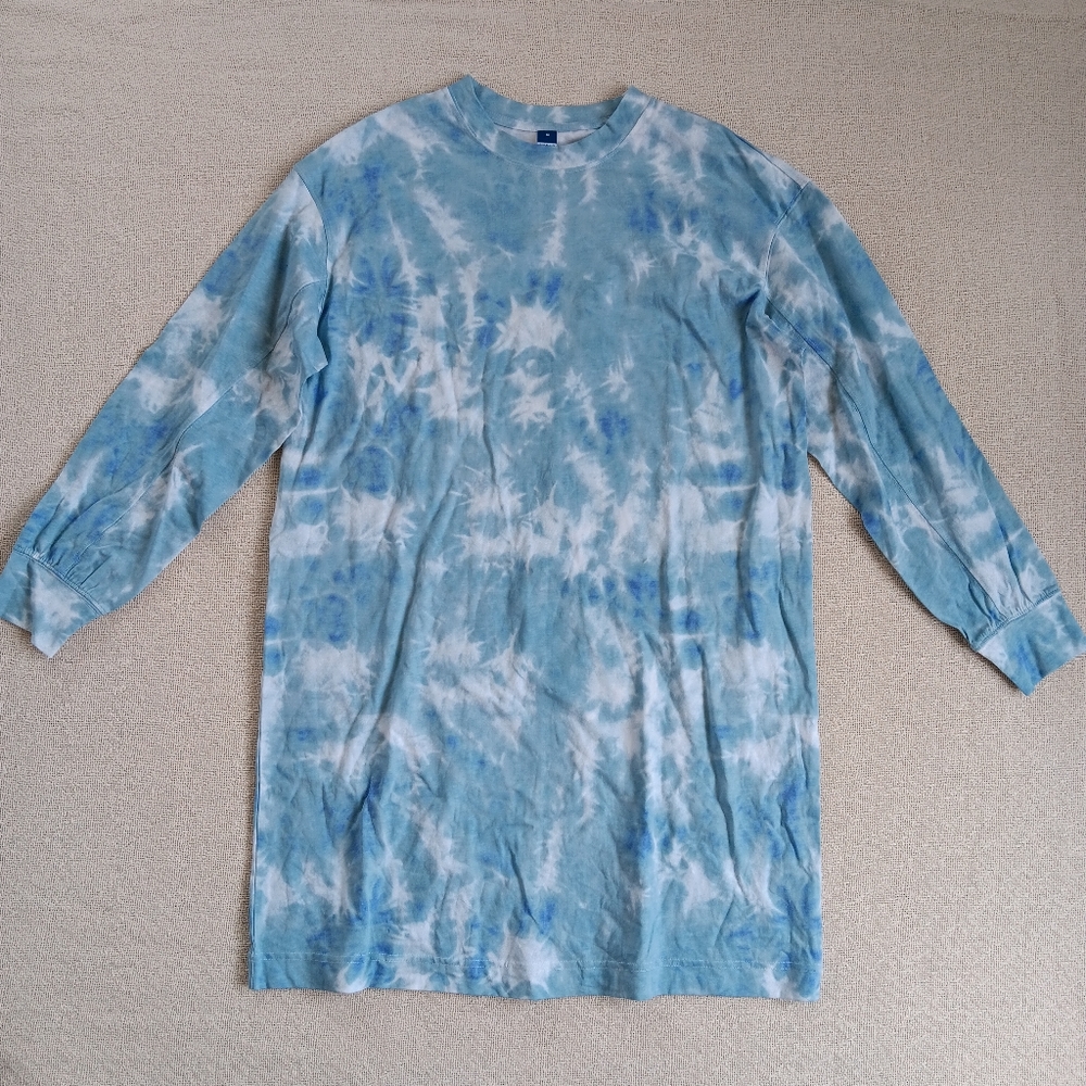 Old Navy Blue Tie-Dye Dress
